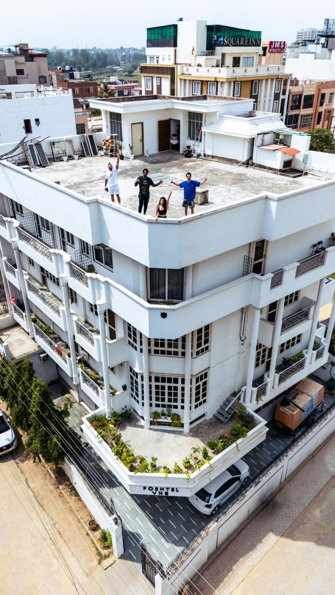 Poshtel Vns Leilighet Varanasi Eksteriør bilde